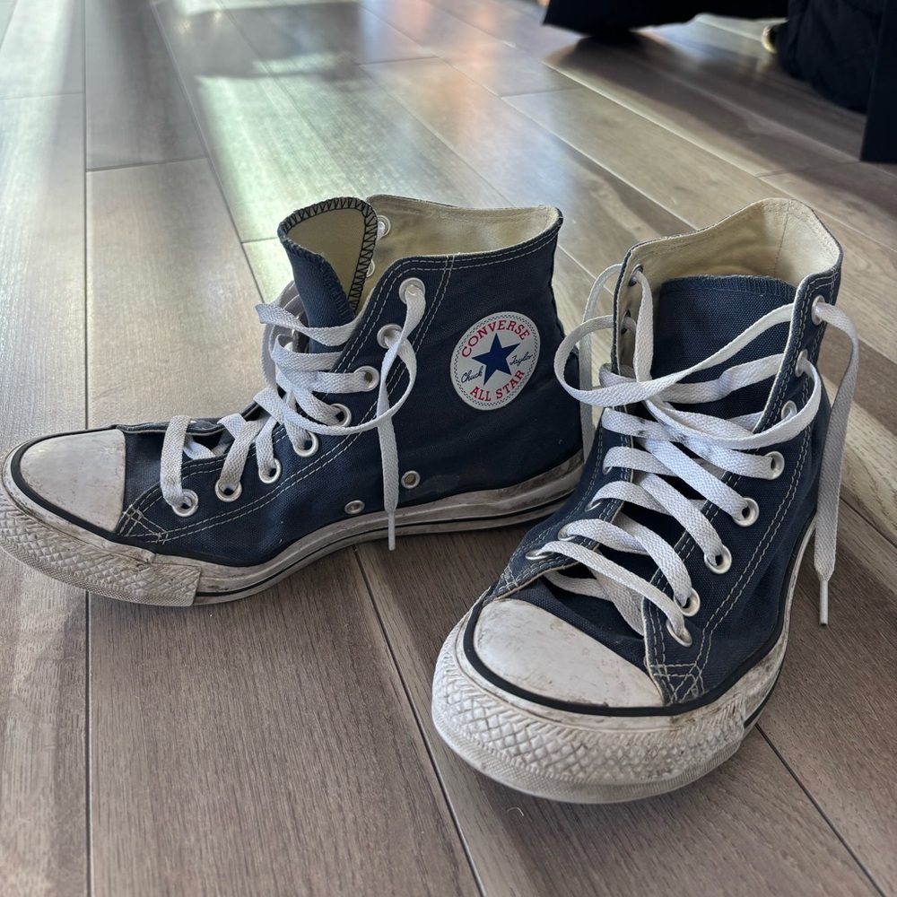 Converse Women's Navy High-Top Sneakers
